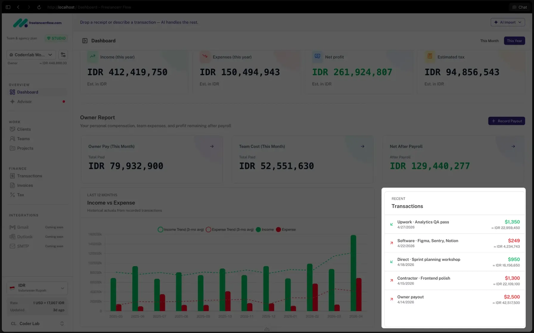Stop losing hours to month-end cleanup screenshot